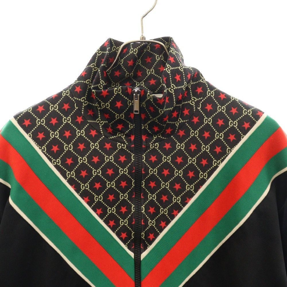 GUCCI (グッチ) GGスタートラックジャケット ブラック 575734 XJBA5 