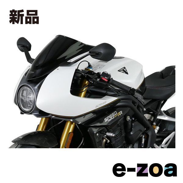 MRA エムアールエー スクリーン レーシング ブラック SPEED TRIPLE 1200 RR 22-24 4025066172887 2627766