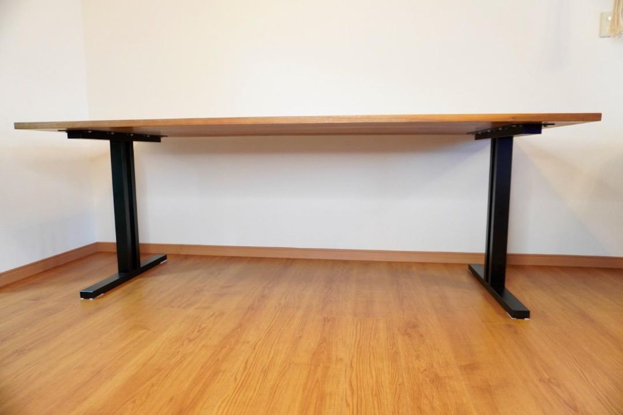 クラッシュゲート ダイニングテーブル W200cm