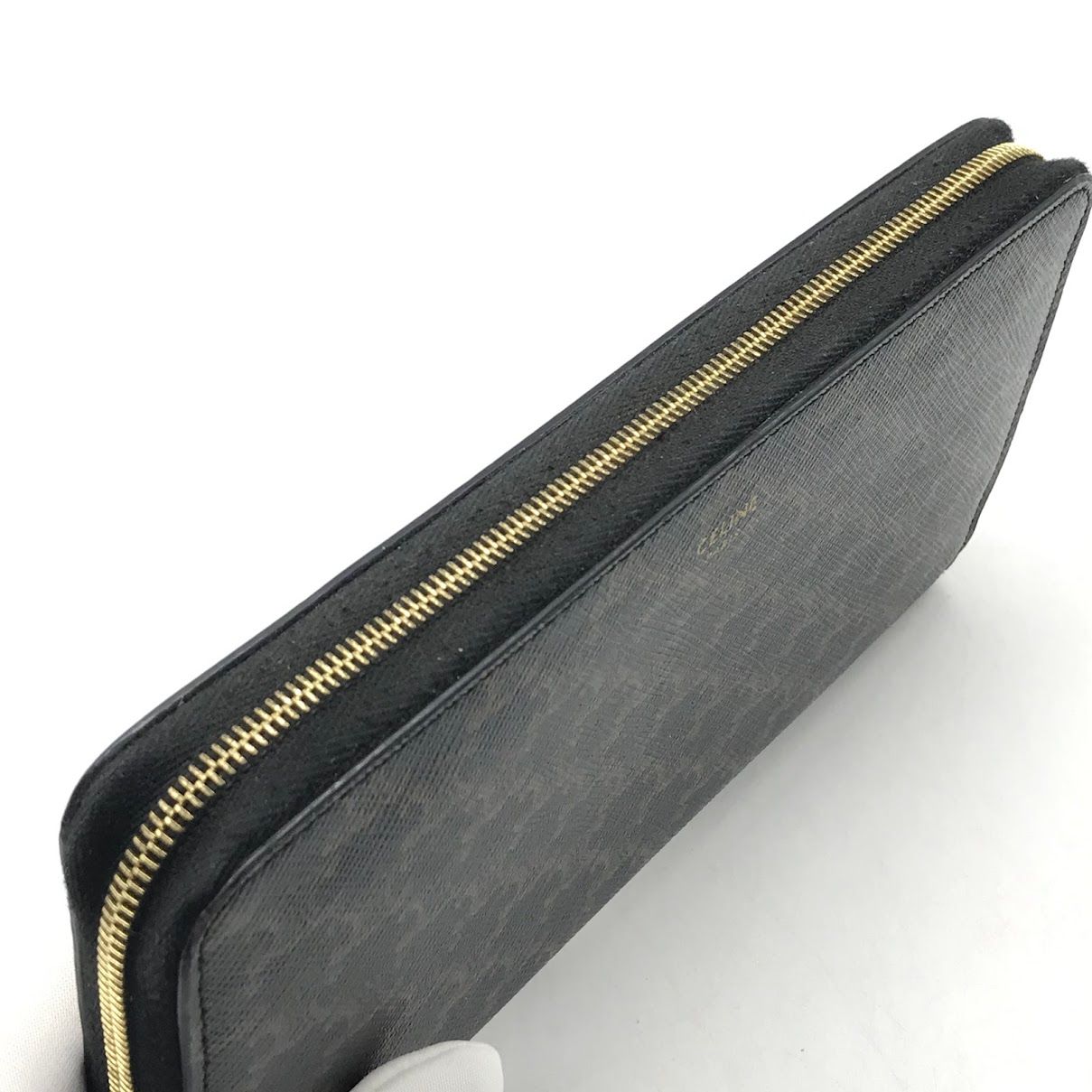 倉吉店】 中古 CELINE | セリーヌ 長財布 LARGE ZIP WALLET