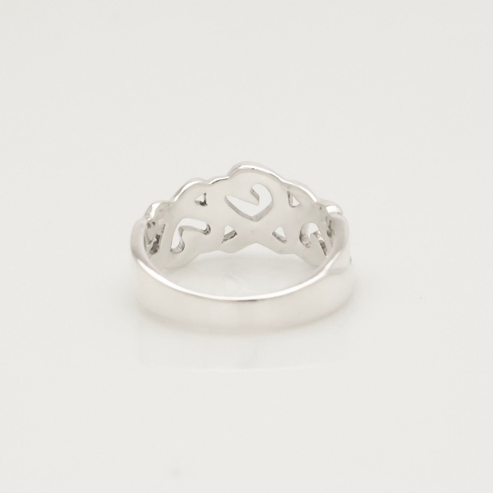 美品】ティファニー TIFFANY＆Co. トリプル ラビング ハート
