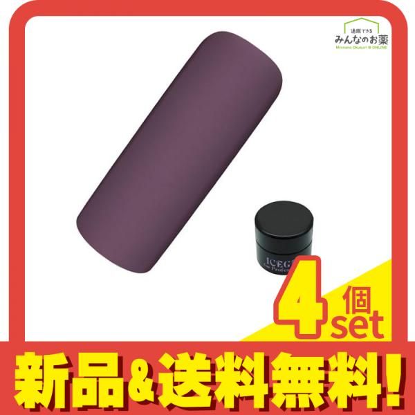ICEGEL(アイスジェル) A BLACK クラシックガラスジェル 1186 ガラスパープル 3g 4個セット まとめ売り