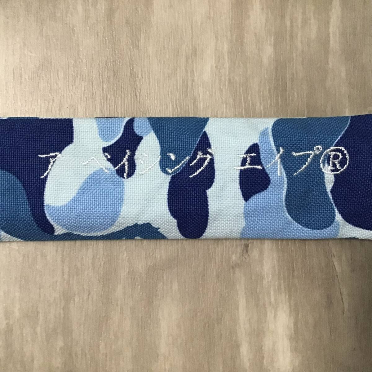 BAPE ABC 扇子　ブルー ☆新品☆ ABC camo Blue 扇子 a bathing ape BAPE JAPAN エイプ