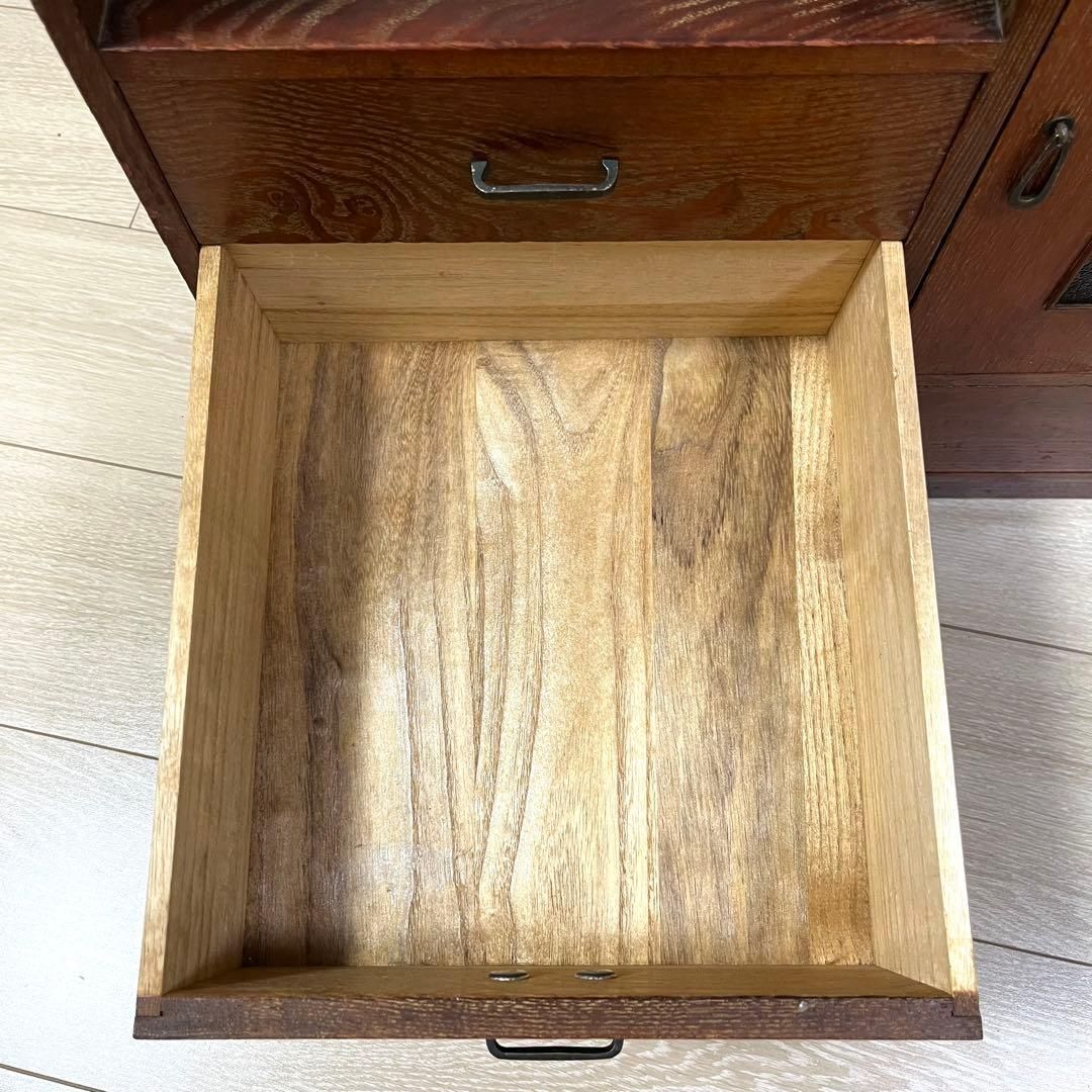 (そ76)ヴィンテージ 茶箪 笥飾り棚 茶箪笥 タンス たんす 茶道具 そ76)ヴィンテージ 茶箪 笥飾り棚 茶箪笥 タンス たんす 茶道具