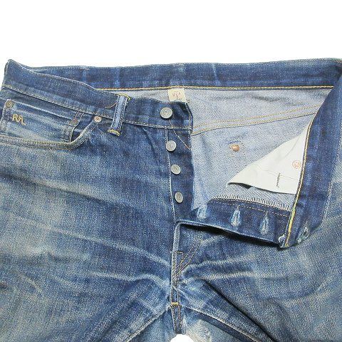 ど*ー様 DOUBLE RL Ralph Lauren 32/32 DOUBLE RL RALPH LAUREN/ダブル アール エル ラルフ ローレン