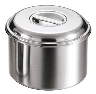 大屋製作所 18-8 浅型キッチンポット クローバー 16cm 0355100