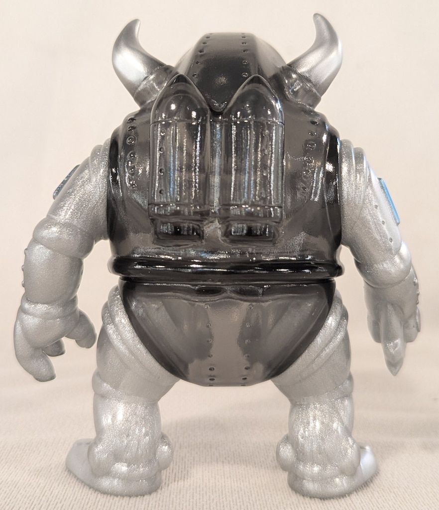 Chokehazrd Unpainted Clear Green Noxious Sofubi Figure | Vicious Fun