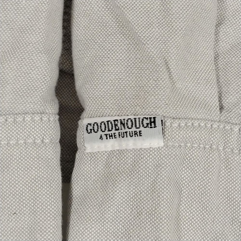 GOODENOUGH グッドイナフ 背ロゴ オックスフォード BD 長袖