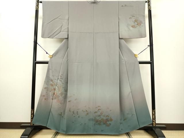 平和屋着物▽中国三大刺繍 スワトウ刺繍 汕頭刺繍 総刺繍 訪問着