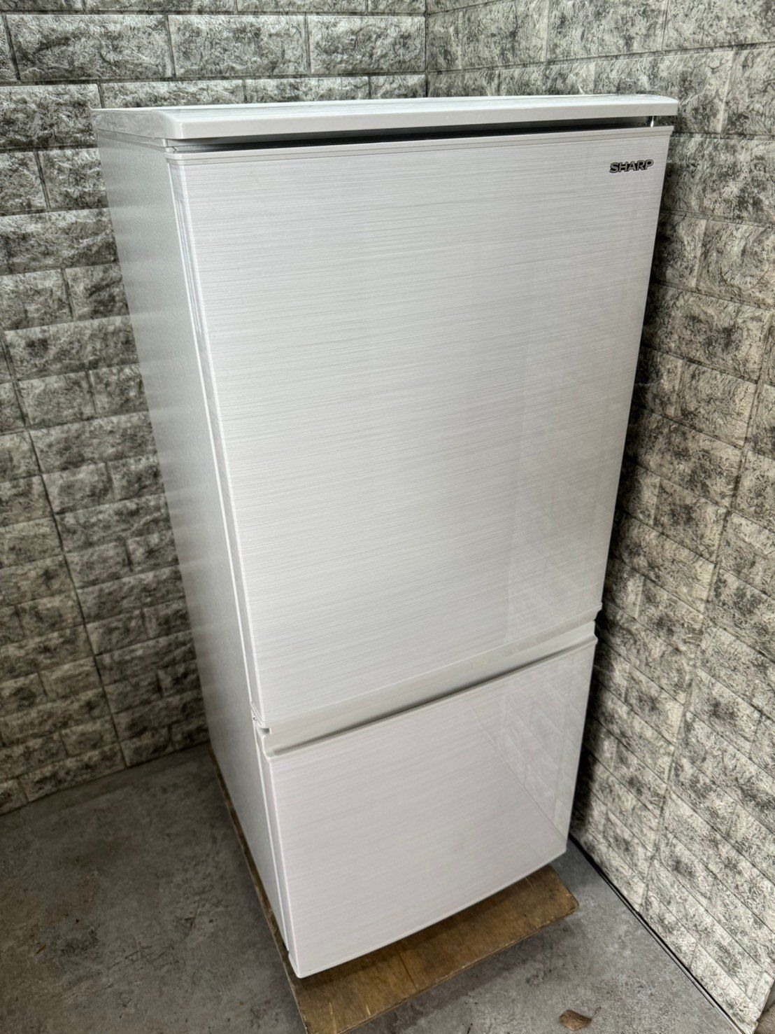 超特価通販全国送料無料3か月保障付き冷蔵庫2019年式シャープSJ-14E6KW 冷蔵庫・冷凍庫
