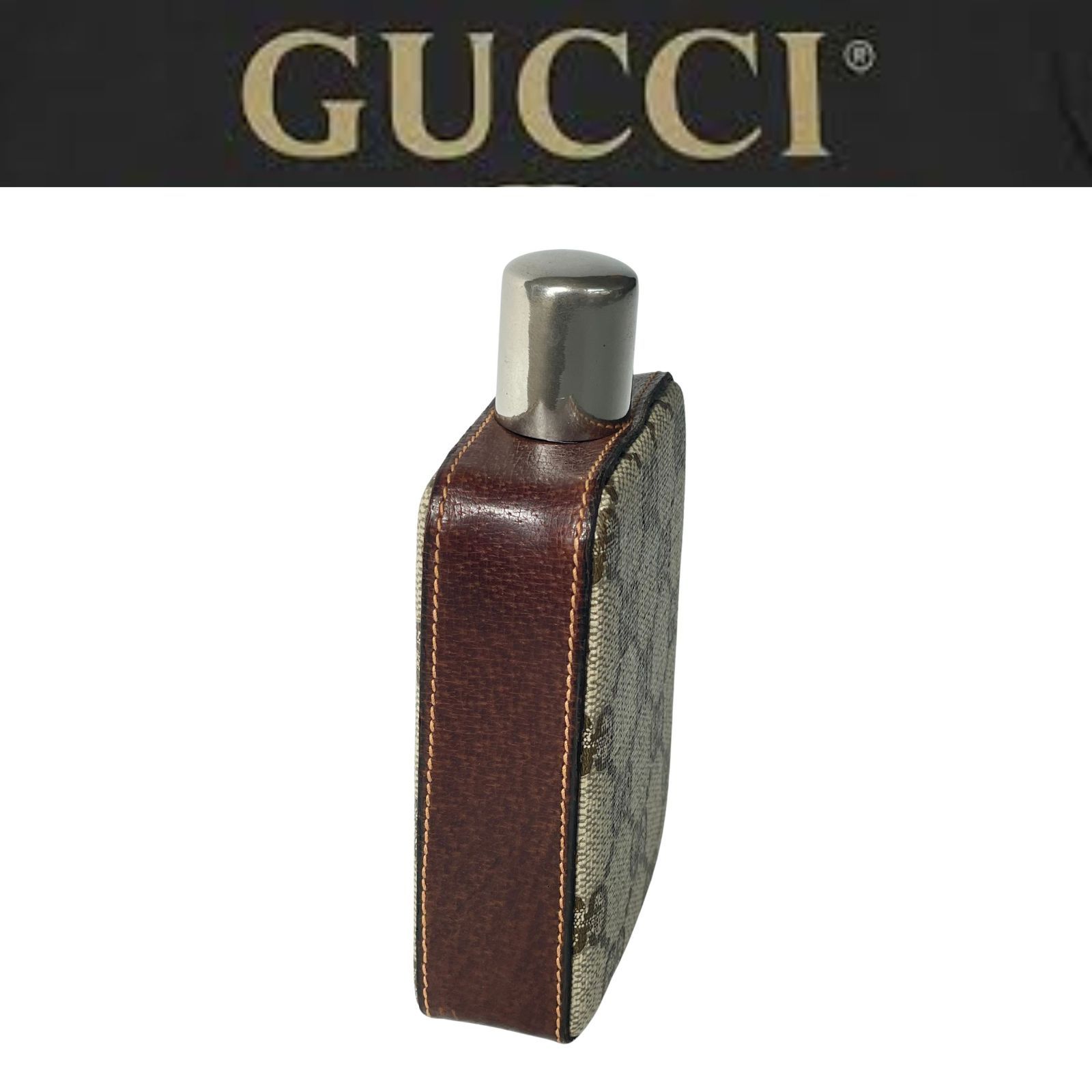 激レア】GUCCI グッチ スキットル ウイスキーボトル ヴィンテージ