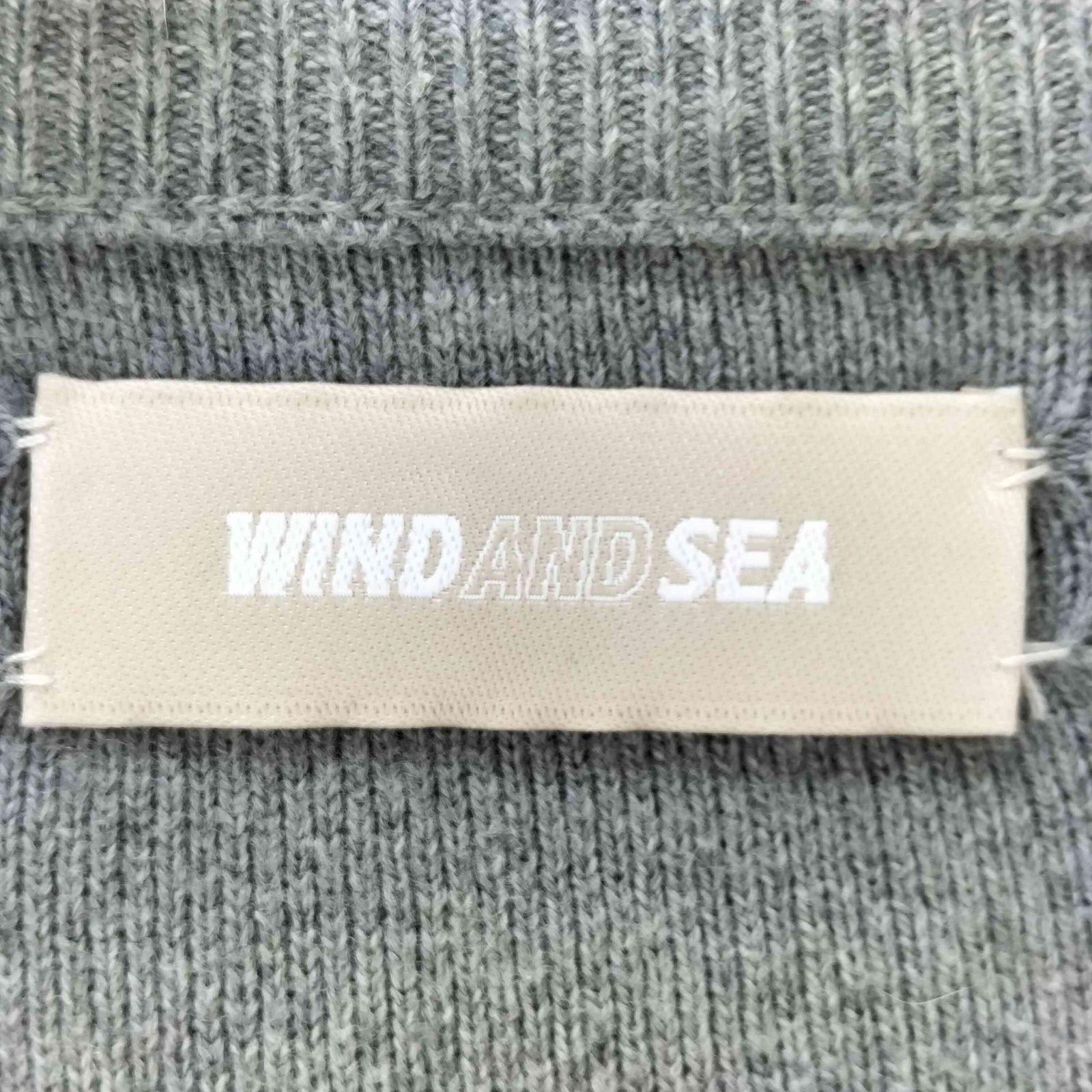 ウィンダンシー WIND AND SEA  COTTON CASHMERE KNIT メンズ import：L 