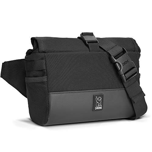[クローム] ハンドルバーバッグ DOUBLETRACK HANDLEBAR BAG/ダブルトラック ハンドルバー バッグ BLACK (現行モデル) 5L 撥水 メンズ