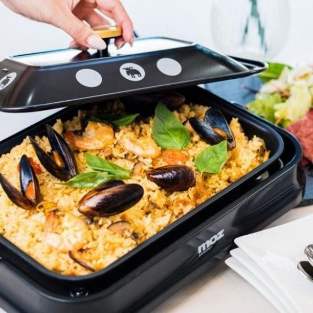 ﾓｽﾞｽﾘｰｳｪｲﾎｯﾄﾌﾟﾚｰﾄ ブラック EF-LC32BK moz