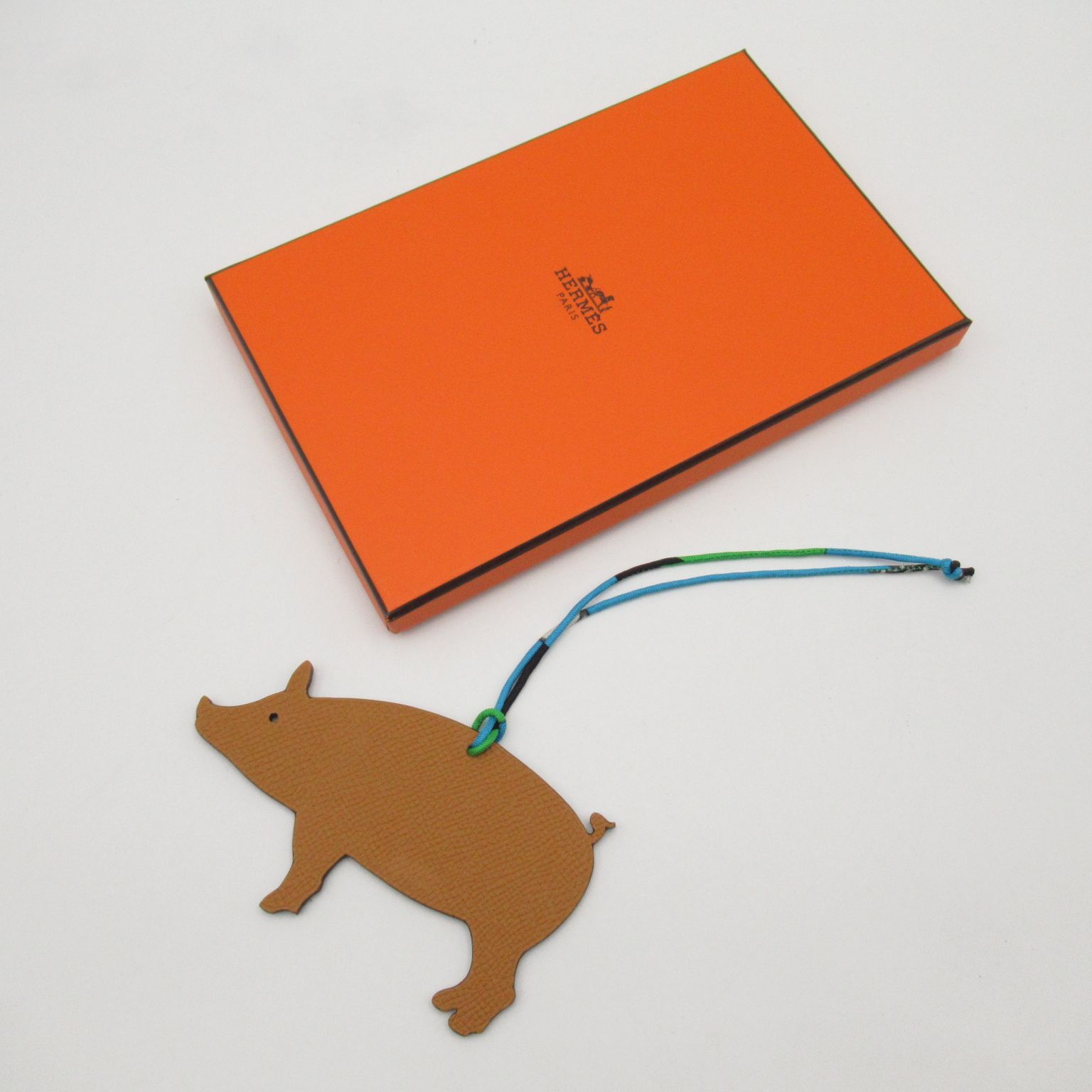 HERMES 限定 チャーム イノシシ 猪 非売品 エルメス 干支 キーホルダー