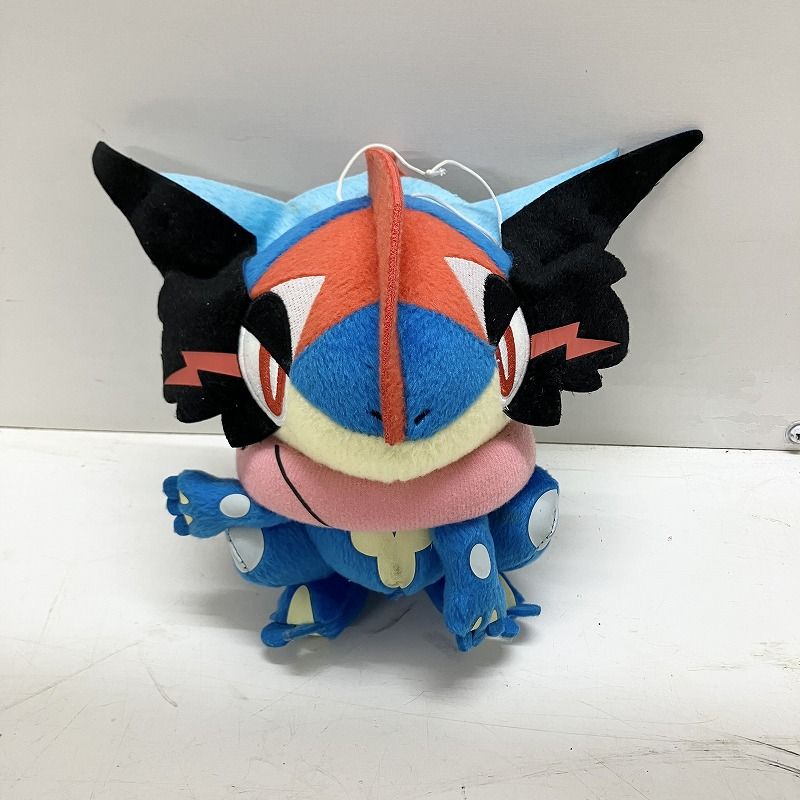 ポケモン XY&Z サトシゲッコウガ　コロッっとまんまるぬいぐるみ ◇ 【ジャンク品】 ぬいぐるみ ポケットモンスター XY & Z コロっと