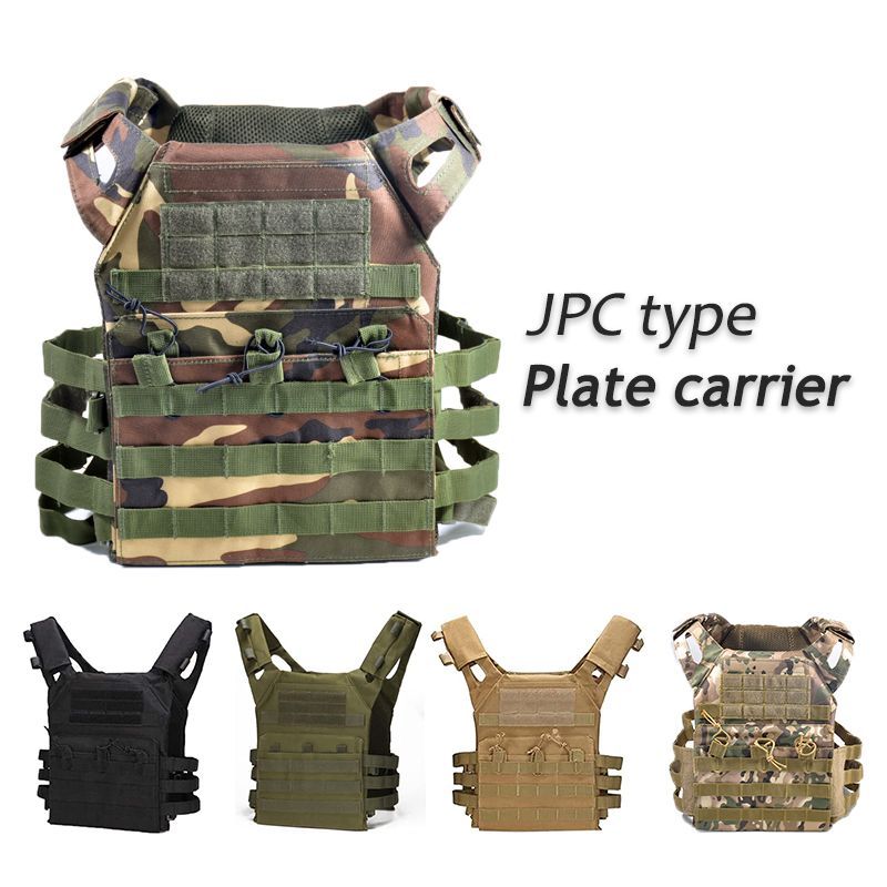 防弾チョッキ タタクティカルベスト MOLLE プレートキャリアー 特殊