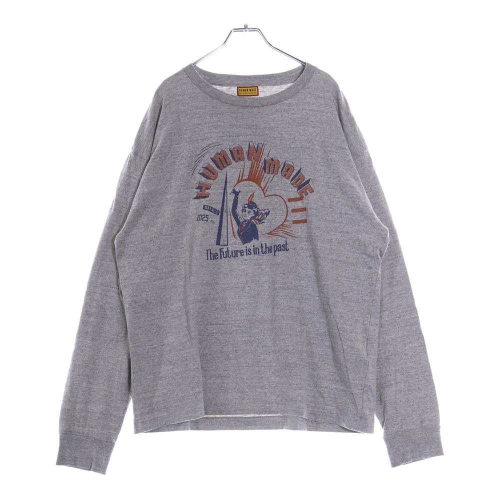 ヒューマンメイド HUMAN MADE 長袖Tシャツ HUMAN MADE (ヒューマンメイド) GRAPHIC L/S T-SHIRT フロント