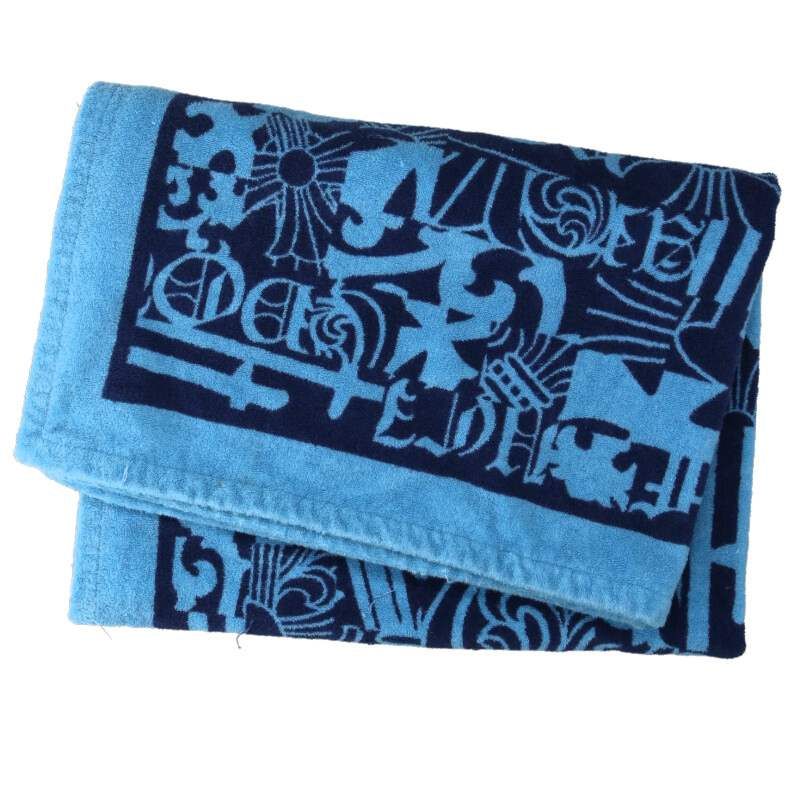 クロムハーツ BEACH TOWEL CHロゴ総柄ビーチタオル メンズ