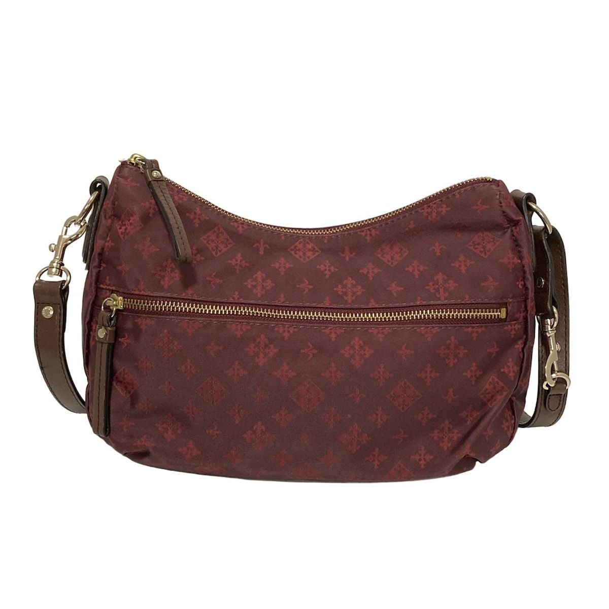 ラシット ショルダーバッグ - ボルドー