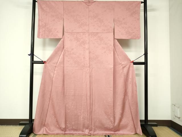 平和屋着物■上質な色無地　作家物　紅梅色　逸品　未使用　BAAJ6126ck 平和屋着物＊夏物 色無地 絽 紅消鼠色 正絹 逸品 AAAZ0434jd 平和