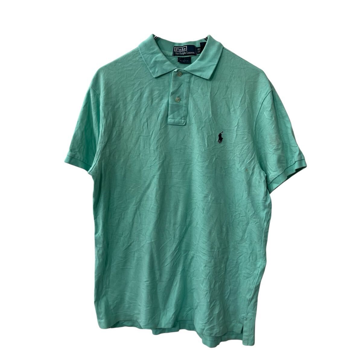 POLO RALPH LAUREN 半袖 ポロシャツ L ミントグリーン ポロ