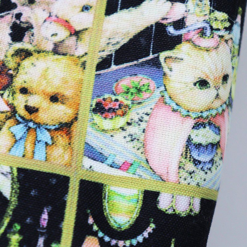 美品 ユキエモン yukiemon テキスタイルBAG スーちゃんグラム