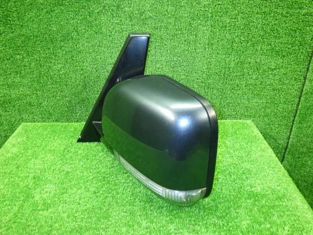 デリカＤ5 DBA-CV5W 左サイドミラー A72 灰 電動格納 ウィンカー ヒーター付 9ピン 7632C777 7632D505 9135