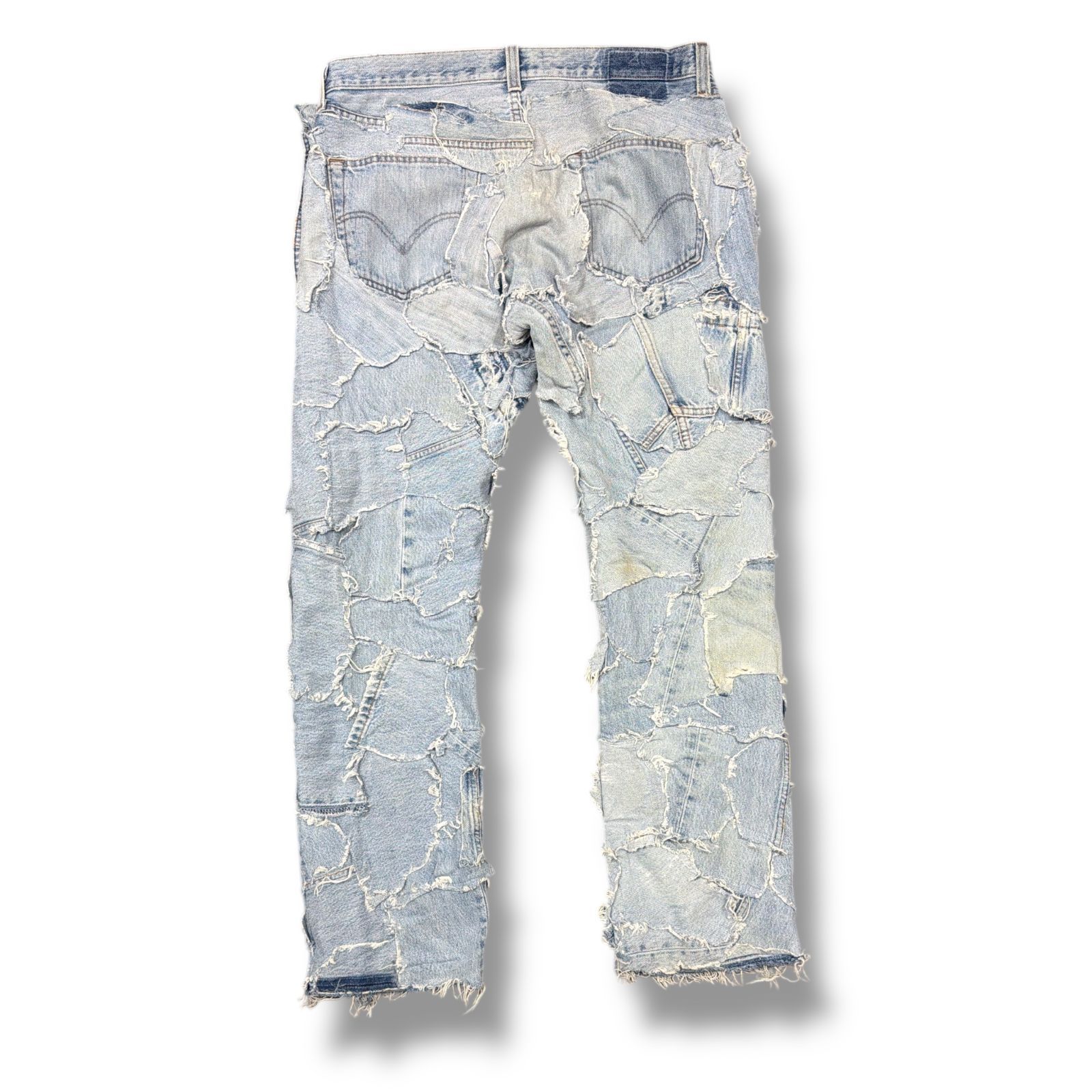 パンツ innocence ny patchwork denim pants INNOCENCE NY. PATCHWORK DENIM PANTS パッチワーク デニムパンツ