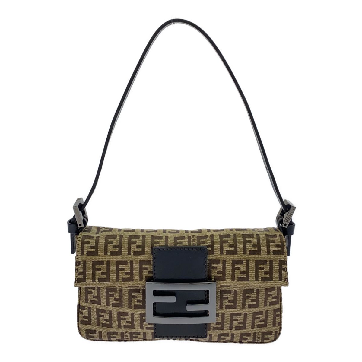 フェンディ マンマバケット ミニ ズッキーノ キャンバス ハンドバッグ ゴールド フェンディ マンマバケット ミニ ズッキーノ キャンバス