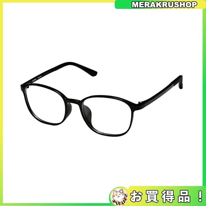 度なしメガネをつくる_レンズ度数 0.00度なし MOOM メガネ 眼鏡 レディース おしゃれ 細い 黒縁 度なし 度なし眼鏡 度なしメガネ 伊達メガネ  伊達眼鏡 超軽量＋やわらか素材のTR-90製フレーム MM-100C1-NS-000