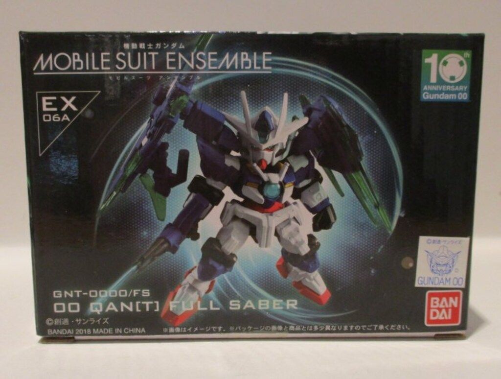 バンダイ MOBILE SUIT ENSEMBLE OOクアンタ フルセイバー EX06A