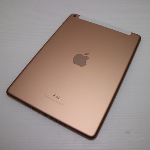 SIMフリー iPad 第6世代 32GB ゴールド タブレット 白ロム 即日発送 Apple 土日祝発送OK 01000