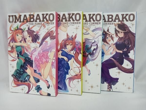 全4巻セット ウマ箱 第1~4コーナー アニメ ウマ娘 プリティーダービー トレーナーズBOX Blu-ray Disc