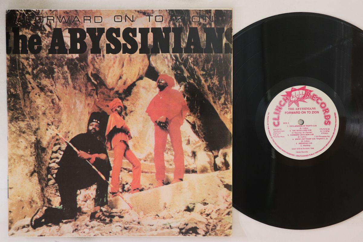 ジャマイカLP Abyssinians Forward On To Zion AL27888 Clinch Records |00260
