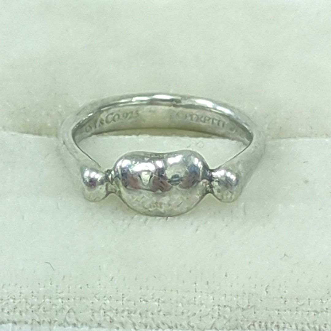 ティファニー TIFFANY エルサペレッティ ビーン リング 6号 SV925 ティファニー Tiffany&Co. ビーン リング 指輪 約6号 SV925