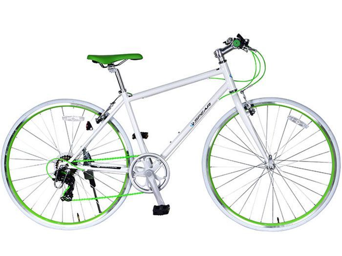 Mixiu クロスバイク シマノ製21段変速 自転車 700C 27インチ相当 高炭素鋼