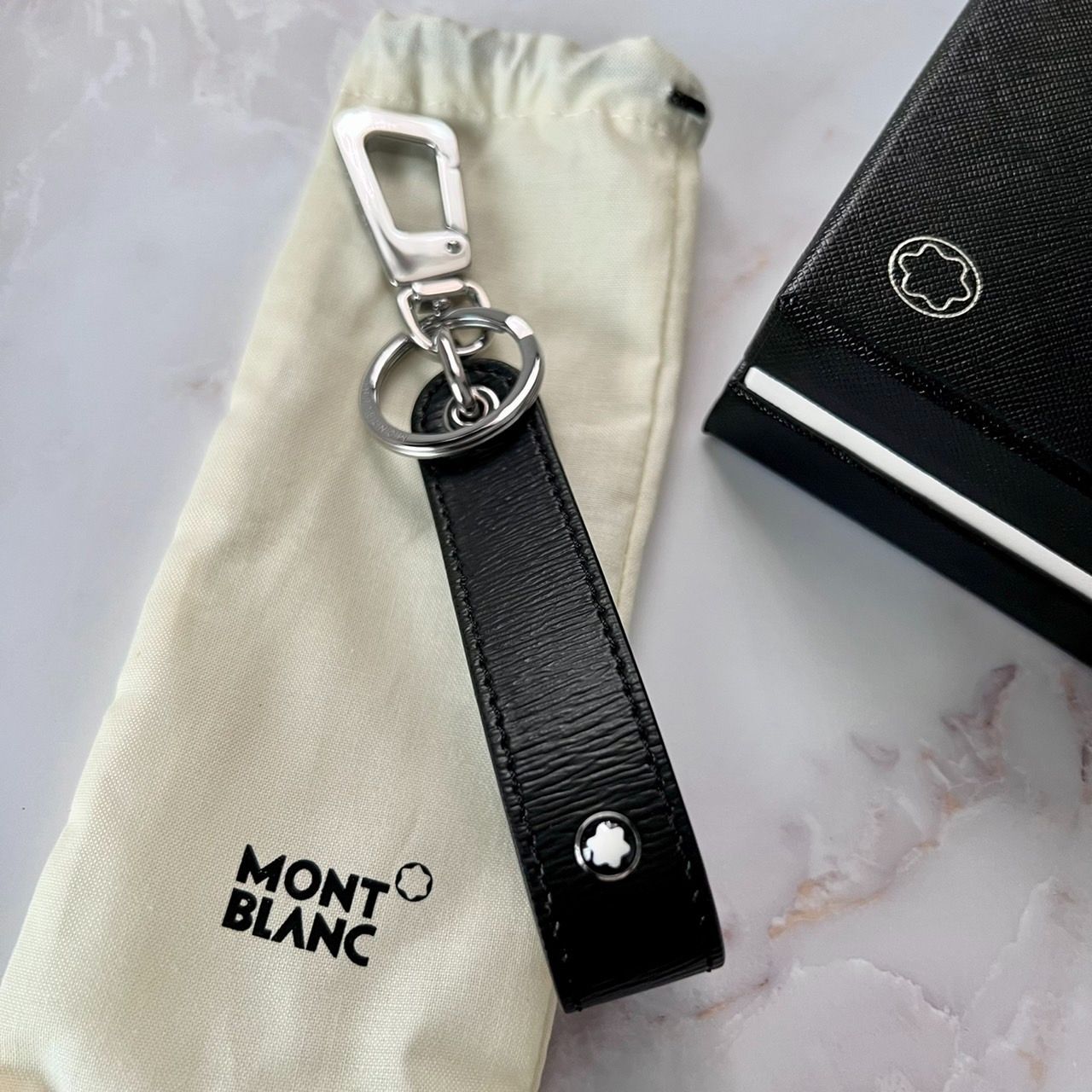 2022 新作】 未使用モンブラン MONTBLANC キーリング キーホルダー