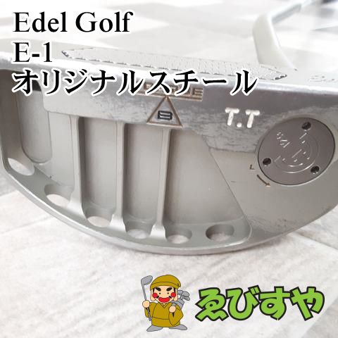 狭山□【中古】 パター イーデルゴルフ E-1 オリジナルスチール 3[0048