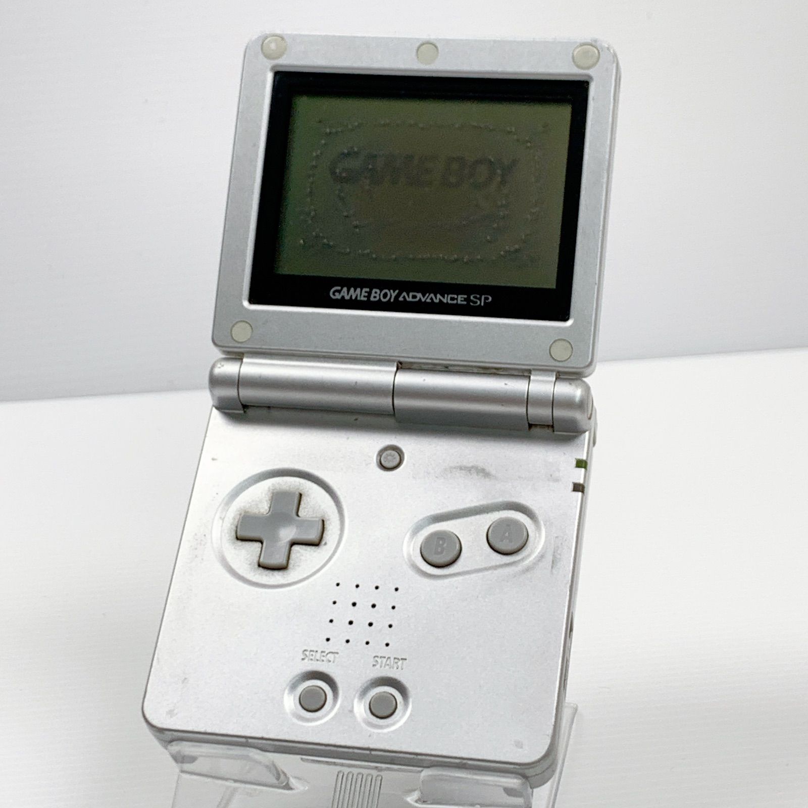 ゲームボーイアドバンスSP プラチナシルバー ジャンク ゲームOK