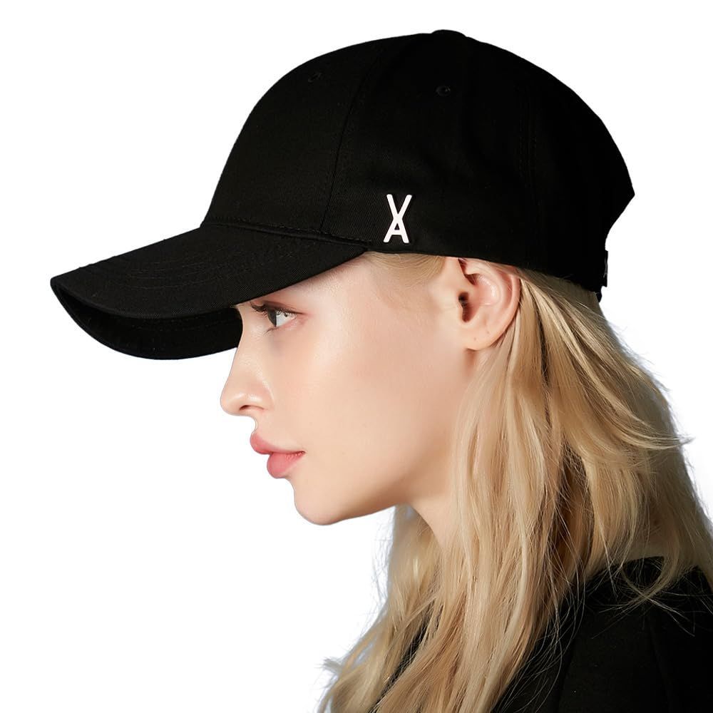 爆買い，新作 バザール【公式直営店】 Stud logo over [VARZAR] fit ball cap/スタッドロゴオーバーフィットボールキャップ 全4color ユニセックス キャップ 韓スト UV対策 深め 小顔効果 SNS話題 芸能人着用 帽子