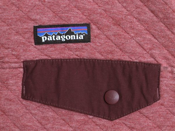 patagonia - 18年製 パタゴニア オーガニック コットン キルト スナップT レディース L 古着 プルオーバー ジャケット ジャンパー ブルゾン アウトドア お得なクーポン配布中!】 18年製 パタゴニア オーガニック