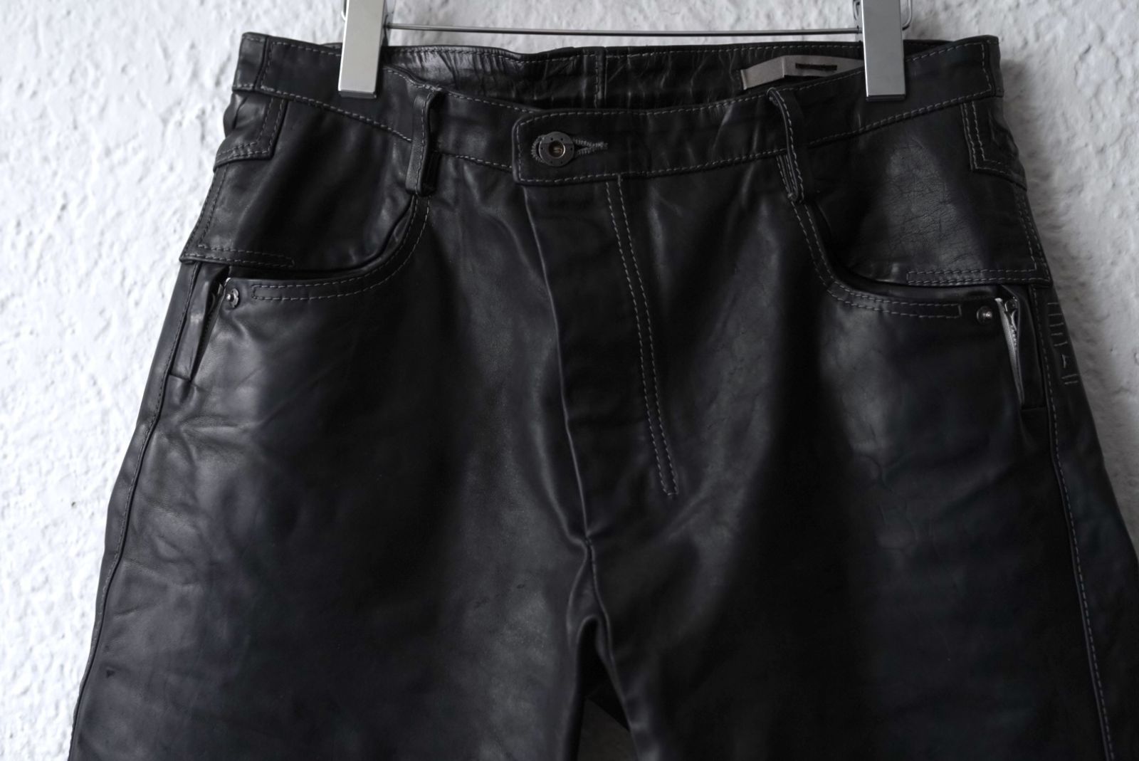 23AW “DISPLACEMENT”JEANS GUIDI ホースレザートラウザーズ