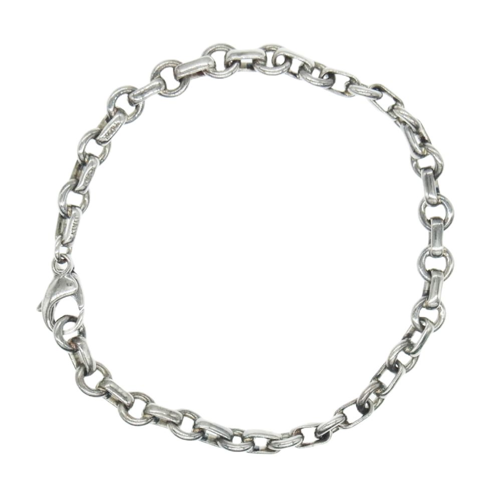 極美品 ティファニー ドーナツリンク 17cm ブレスレット シルバー925 TIFFANY&Co. ティファニー ドーナツ リンク シルバー 925 ブレスレット
