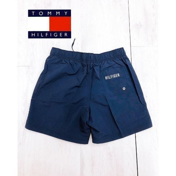 TOMMY HILFIGER ラージフラッグ スイムショーツ』夏のマストアイテム フラッグデザイン スイムパンツ : S,Mサイズ - メルカリ