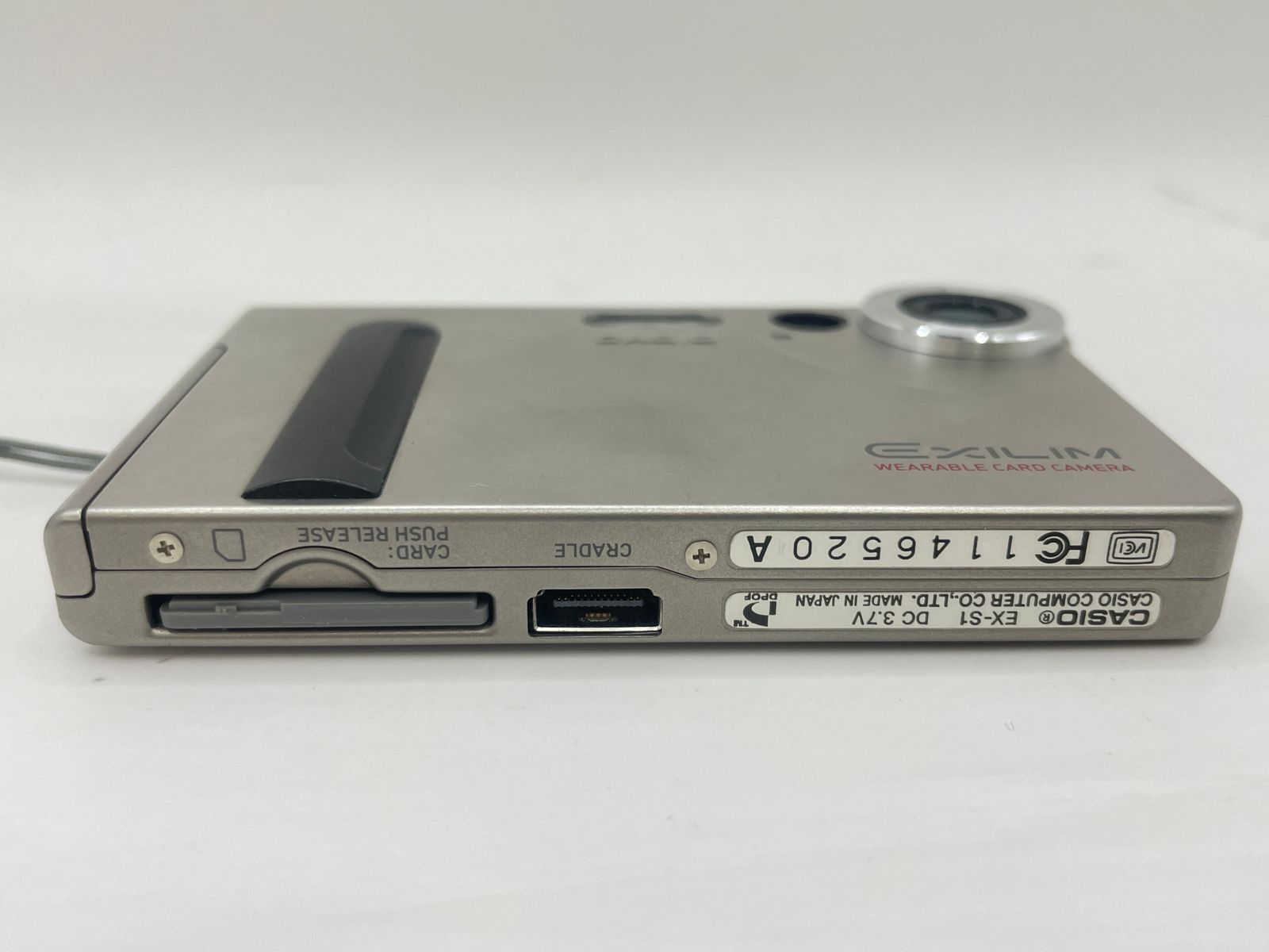 動作確認済み】 CASIO カシオ EXILIM EX-S1 カメラ コンパクト