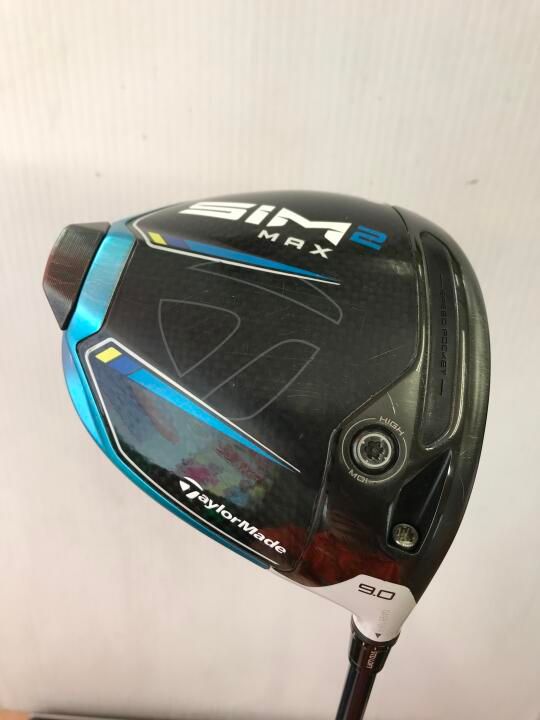  SIM2 MAX | 9.0 | S | TENSEI Blue TM50 | 中古 | ドライバー | テーラーメイド【最短即日発送】 ドライバー