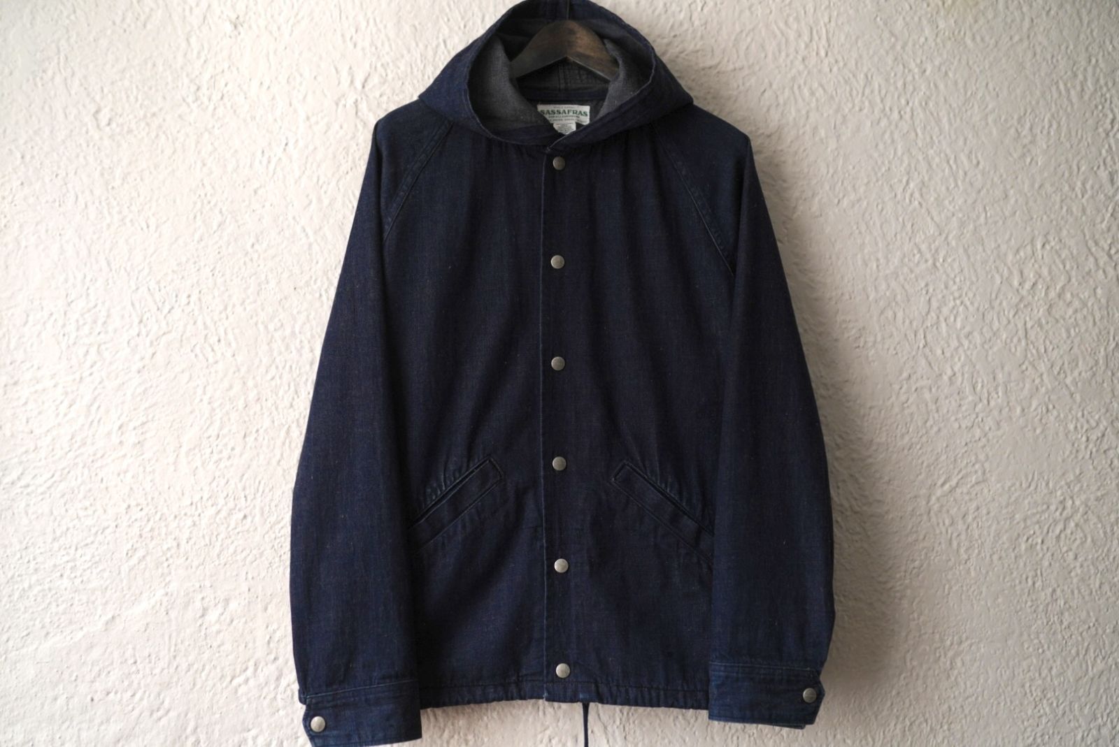 15SS GARDENER BUD BREAKER デニムフードブルゾンジャケット 