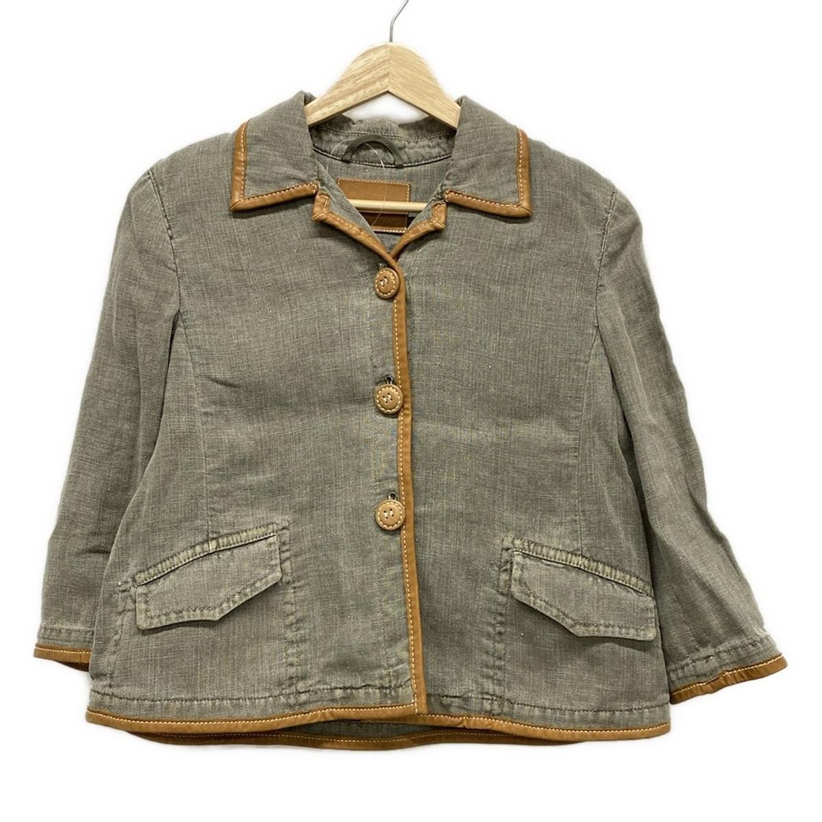 最終値下げ ハンガー付 新品 ミュウミュウ ジャケット 38サイズ