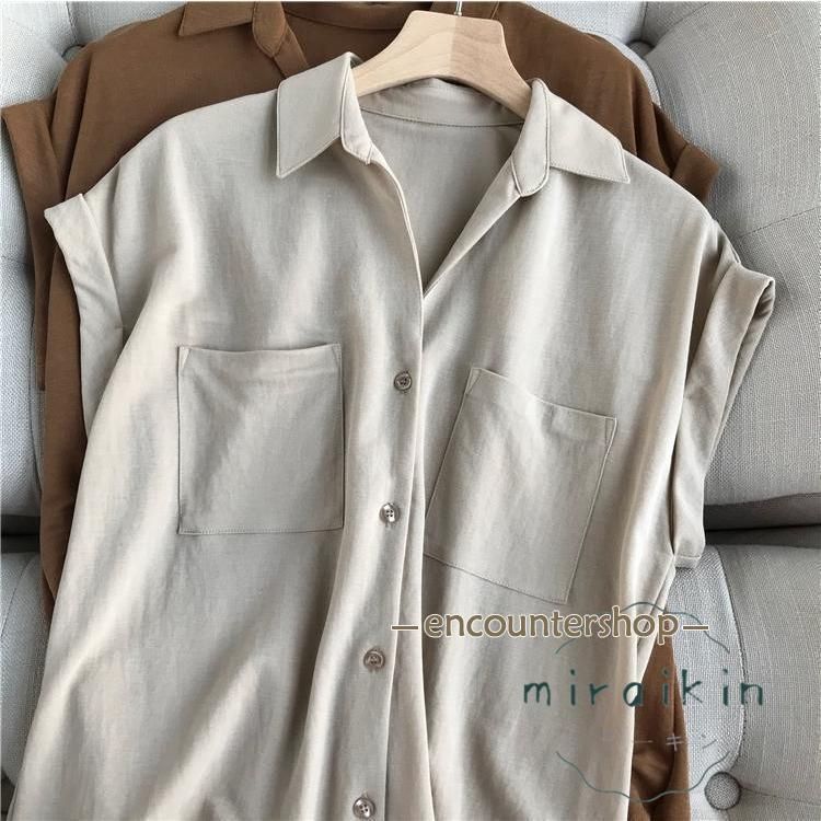 Tシャツ 半袖 レディース トップス 綿 シャツ ブラウス 春 夏 シンプル 